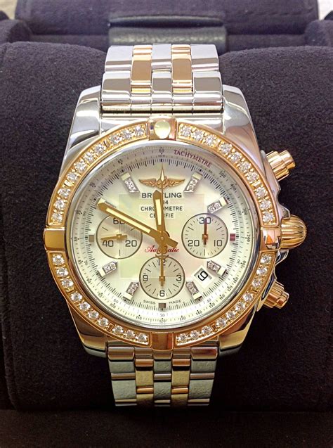 Breitling diamond bezel